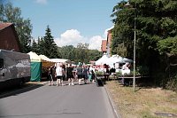 Bild: Peter Blei auf dem 31. Kunstmarkt in Friedrichsrode