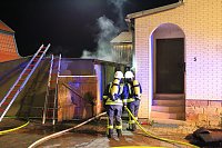 Bild: N&auml;chtlicher Brand in Bendeleben