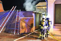 Bild: N&auml;chtlicher Brand in Bendeleben
