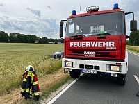 Bild: Unfall bei Clingen