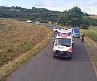 Bild: Drei junge M&auml;nner bei Unfall leicht verletzt
