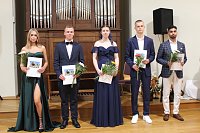 Bild: Feierstunde zum erfolgreich abgeschlossen Abi Plus des Beruflichen Gymnasium Sondershausen in Carl-Schr&ouml;der-Saal