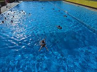Bild: Projektwoche Lebensretter der Regelschule am Franzberg, im Bergbad Sonnenblick