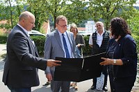Bild: Ministerpr&auml;sident Ramelow besucht Landesmusikakademie Sondershausen auf seiner Sommertour