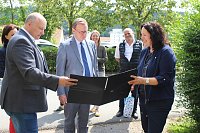 Bild: Ministerpr&auml;sident Ramelow besucht Landesmusikakademie Sondershausen auf seiner Sommertour