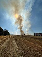 Bild: Feldbrand bei Kleinroda