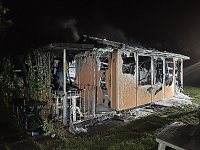 Bild: Gartenlabe in Sondershausen-Bebra ausgebrannt