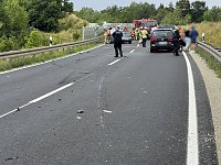 Bild: Folgenreicher Fahrfehler f&uuml;hrt zu Mehrfachunfall