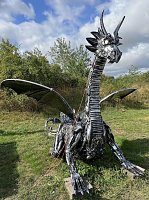 Bild: Drachen-Alarm am Sundh&auml;user Kiesteich