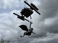 Bild: Drachen-Alarm am Sundh&auml;user Kiesteich