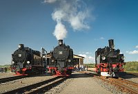 Eisenbahnwochenende bei der Mansfelder Bergwerksbahn Bild: Eisenbahnwochenende bei der Mansfelder Bergwerksbahn