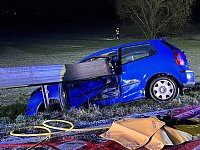 Schwerer Verkehrsunfall bei Gunderslaben Bild: Schwerer Verkehrsunfall bei Gunderslaben