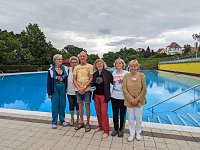 Anbaden im "Bergbad Sonnenblick" in Sondershausen Bild: Anbaden im "Bergbad Sonnenblick" in Sondershausen