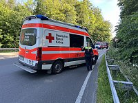 Unfall mit hohem Sachschaden Ebeleben in Richtung Sondershausen Bild: Unfall mit hohem Sachschaden Ebeleben in Richtung Sondershausen