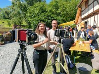 Bild: Peter Blei unterwegs in Friedrichrode