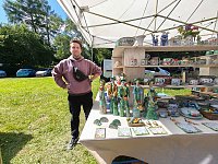 Bild: Peter Blei unterwegs in Friedrichrode