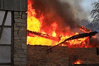 Scheunenbrand heute Morgen in Himmelsberg Bild: Scheunenbrand heute Morgen in Himmelsberg