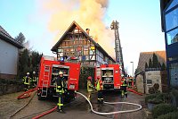 Scheunenbrand heute Morgen in Himmelsberg Bild: Scheunenbrand heute Morgen in Himmelsberg