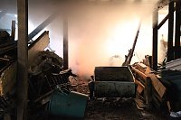 Scheunenbrand heute Morgen in Himmelsberg Bild: Scheunenbrand heute Morgen in Himmelsberg