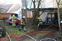Scheunenbrand heute Morgen in Himmelsberg Bild: Scheunenbrand heute Morgen in Himmelsberg