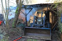 Scheunenbrand heute Morgen in Himmelsberg Bild: Scheunenbrand heute Morgen in Himmelsberg