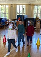 Bild: Winterspiele im Hort in Udersleben.