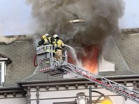 Die Feuerwehren in Sondershausen und Ebeleben versuchen das Feuer zu löschen. Bild: Die Feuerwehren in Sondershausen und Ebeleben versuchen das Feuer zu löschen.