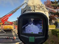 Die Feuerwehren in Sondershausen und Ebeleben versuchen das Feuer zu löschen. Bild: Die Feuerwehren in Sondershausen und Ebeleben versuchen das Feuer zu löschen.