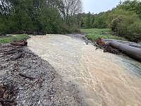Unwetter über der Goldenen Aue sorgte für viele Feuerwehreinsätze Bild: Unwetter über der Goldenen Aue sorgte für viele Feuerwehreinsätze