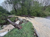 Unwetter über der Goldenen Aue sorgte für viele Feuerwehreinsätze Bild: Unwetter über der Goldenen Aue sorgte für viele Feuerwehreinsätze
