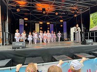 Die Tänzerinnen des Tanzstudios Radeva begeisterten beim Residenzfest in Sondershausen. Bild: Die Tänzerinnen des Tanzstudios Radeva begeisterten beim Residenzfest in Sondershausen.