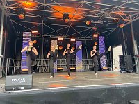Die Tänzerinnen des Tanzstudios Radeva begeisterten beim Residenzfest in Sondershausen. Bild: Die Tänzerinnen des Tanzstudios Radeva begeisterten beim Residenzfest in Sondershausen.