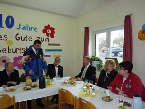 Innenminister brachte Geld vorbei