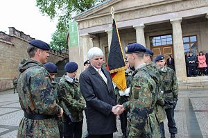 &Ouml;ffentliche Vereidigung in Sondershausen
