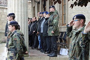 &Ouml;ffentliche Vereidigung in Sondershausen