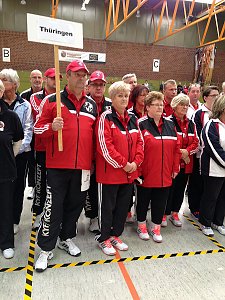 5. Platz bei den Deutschen Meisterschaften im Bosseln