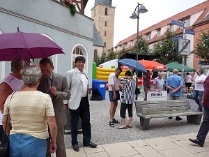 Wahlkampftour Die Linke Bodo Ramelow