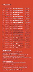 Festspielprogramm