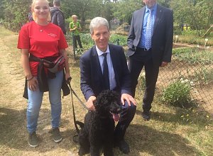 Bildungsminister Holter besucht TGS Oldisleben