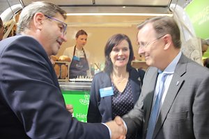 Premiere mit mobilem Hofladen