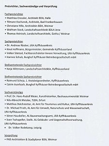Preistr&auml;ger des Wettbewerbs Entwicklung Kyffh&auml;user-Areal ermittelt