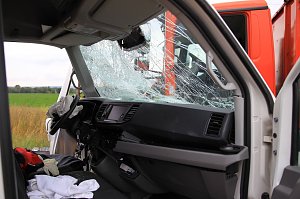 Unfall bei Greu&szlig;en