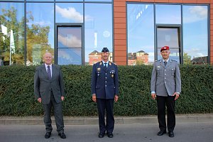 Verabschiedungsappell am Bundeswehrstandort Sondershausen