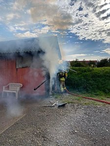 Brandeinsatz in Ro&szlig;leben