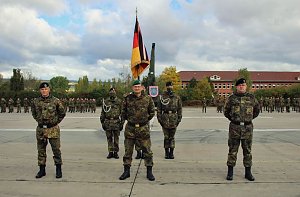 Kommandeurswechsel beim Panzerbataillon 393 "Th&uuml;ringer L&ouml;we" in der Kyffh&auml;user Kaserne Bad Frankenhausen statt....