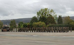 Kommandeurswechsel beim Panzerbataillon 393 "Th&uuml;ringer L&ouml;we" in der Kyffh&auml;user Kaserne Bad Frankenhausen statt....