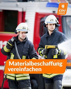 Schard setzt sich f&uuml;r Freiwillige Feuerwehren im Kyffh&auml;userkreis ein