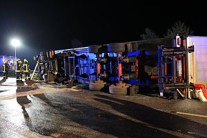LKW-Unfall auf der A 38