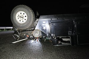 Unfall auf der Autobahn