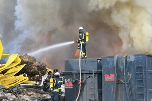 Gro&szlig;brand in Bebra
